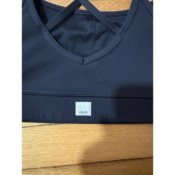 Vuori Size S Mindset Sports Bra Black - Picture 4 of 4